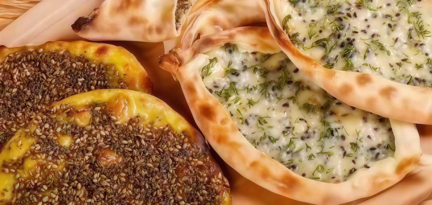 فطائر بالزعتر