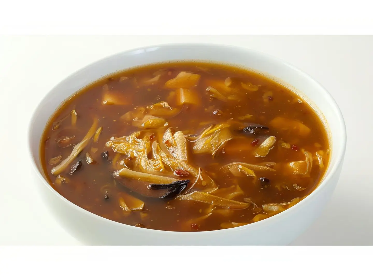 شوربة حارة وحامضة