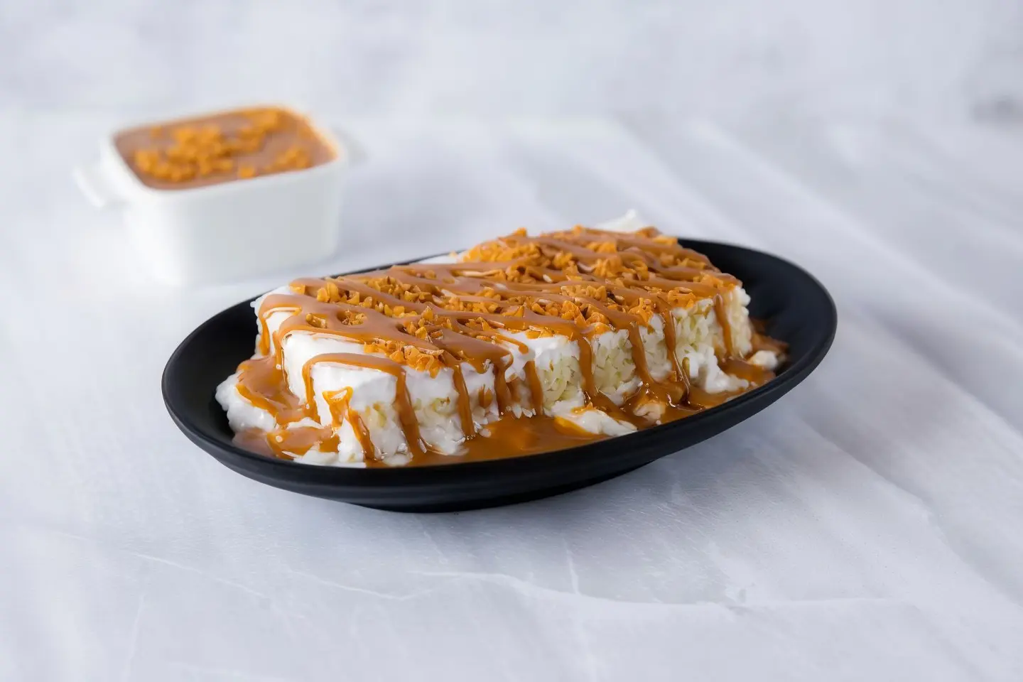 قشطوطة رز باللبن باللوتس