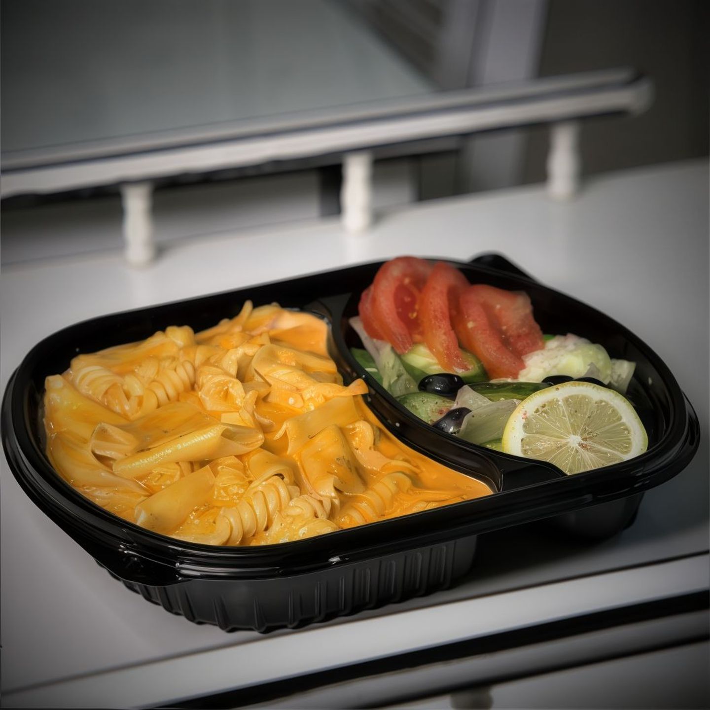 طلبك على ذوقك  ( باستا + سلطة )