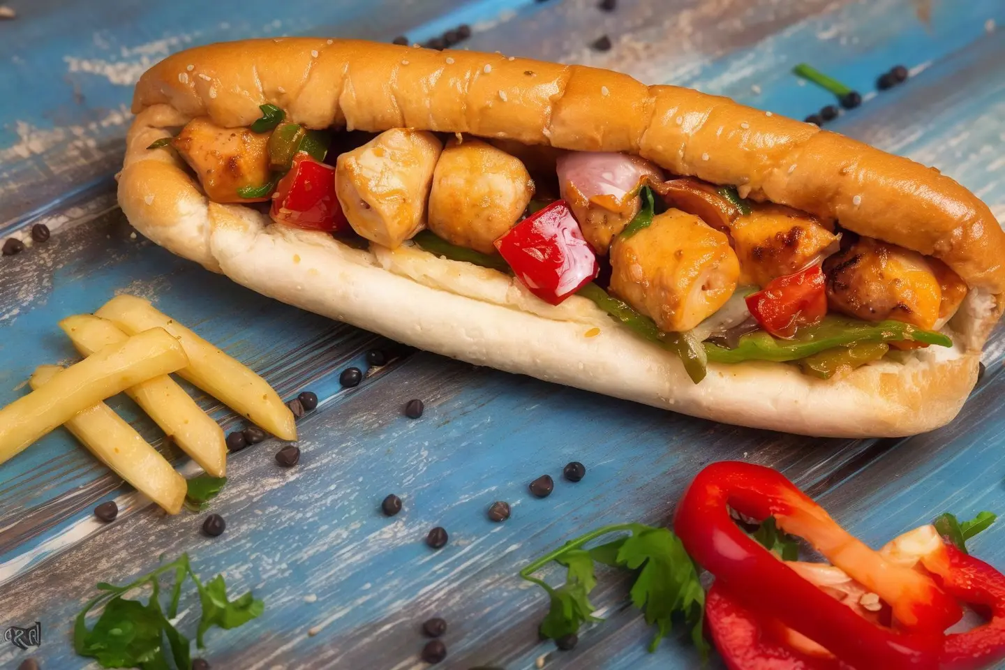 Shish Tawouk Sandwich