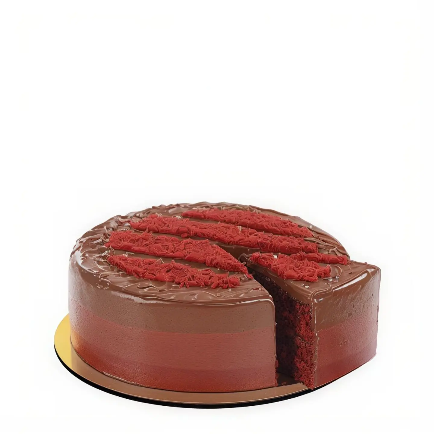 Medium Chocolate Velvet Cake