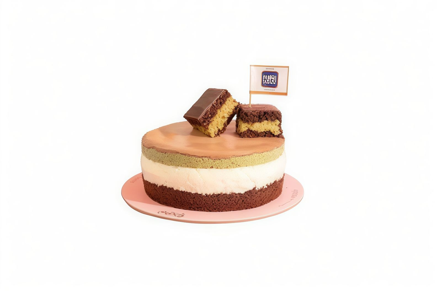 Kiri Choco Kunafa Cake   Medium
