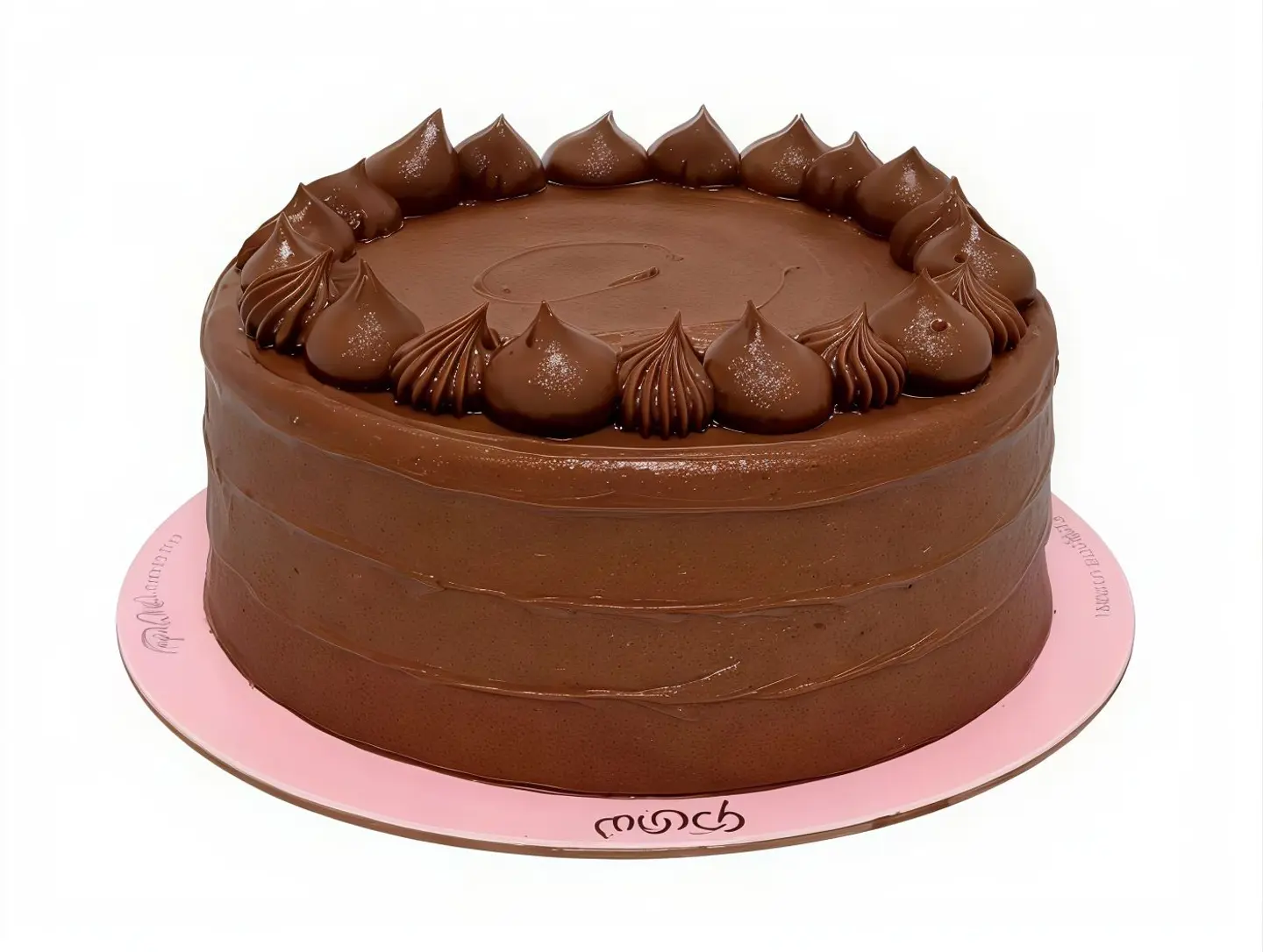 كيكة الشوكولاتة وسط