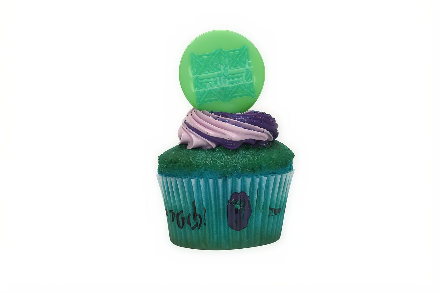 National Day Cupcake Blue Velvet Purple