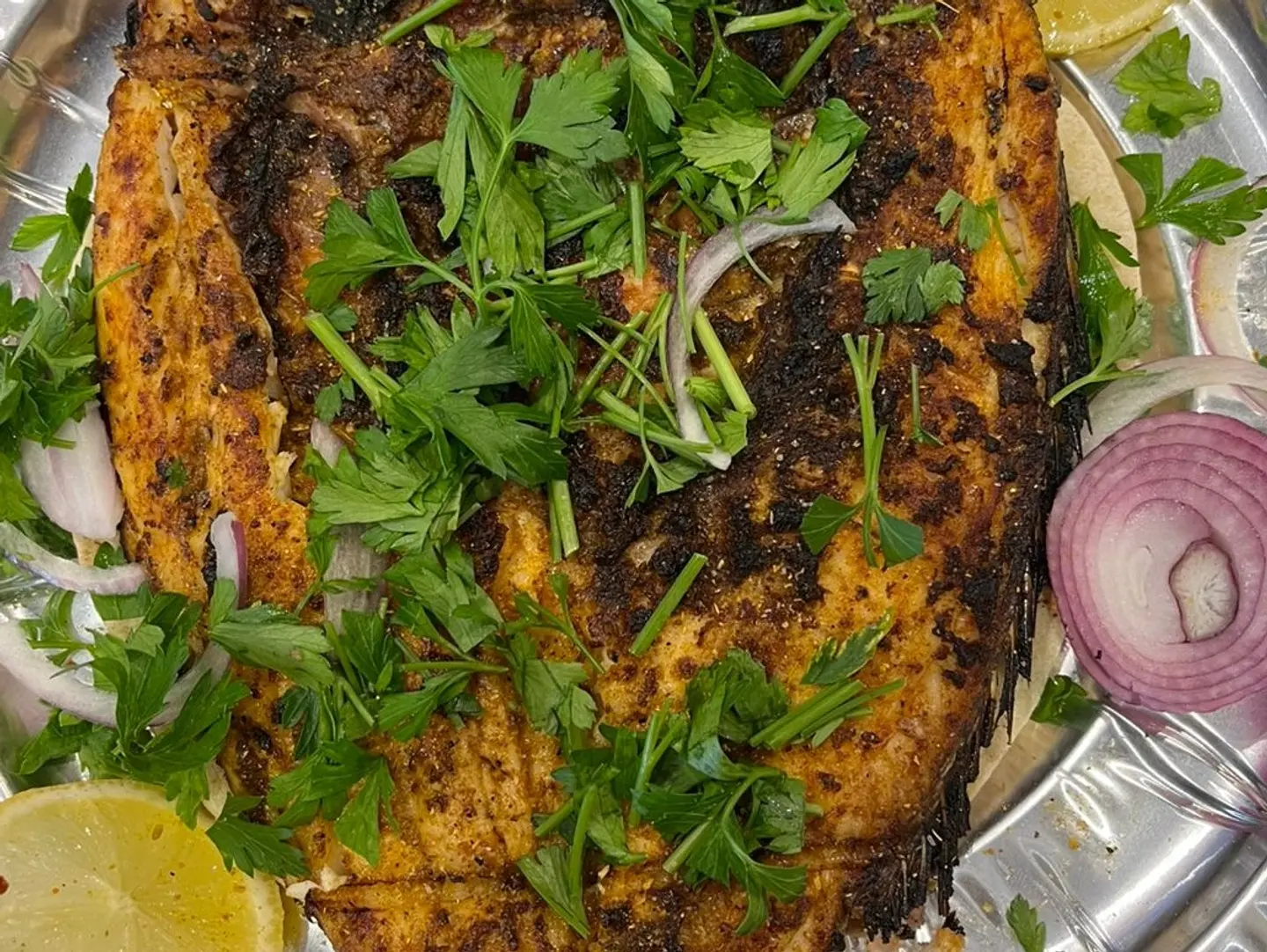 Half A Kilo Of Grilled Fish