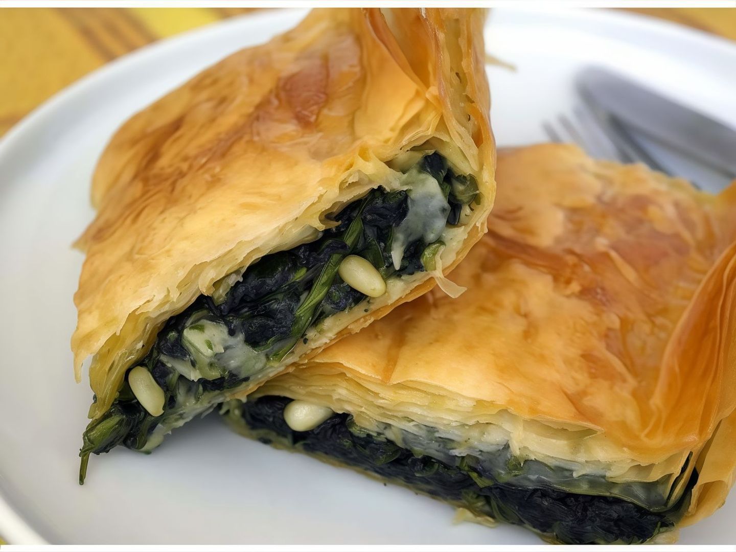 فطيرة سبانخ