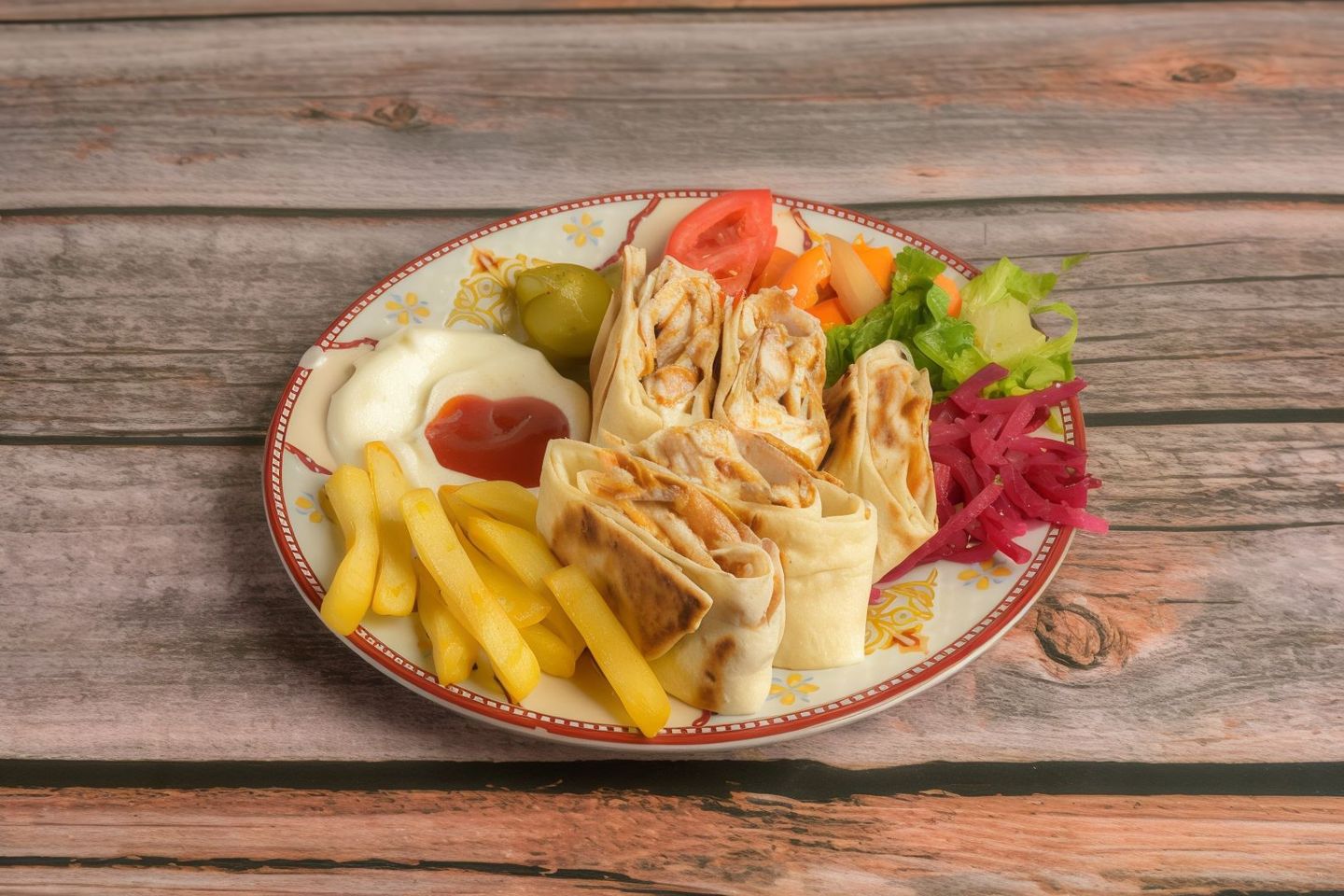 Arabian Saj Shawarma - Large