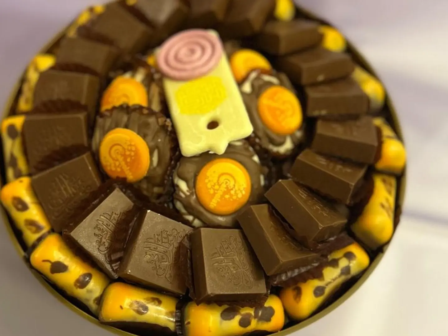 Wooden Chocolate Tray