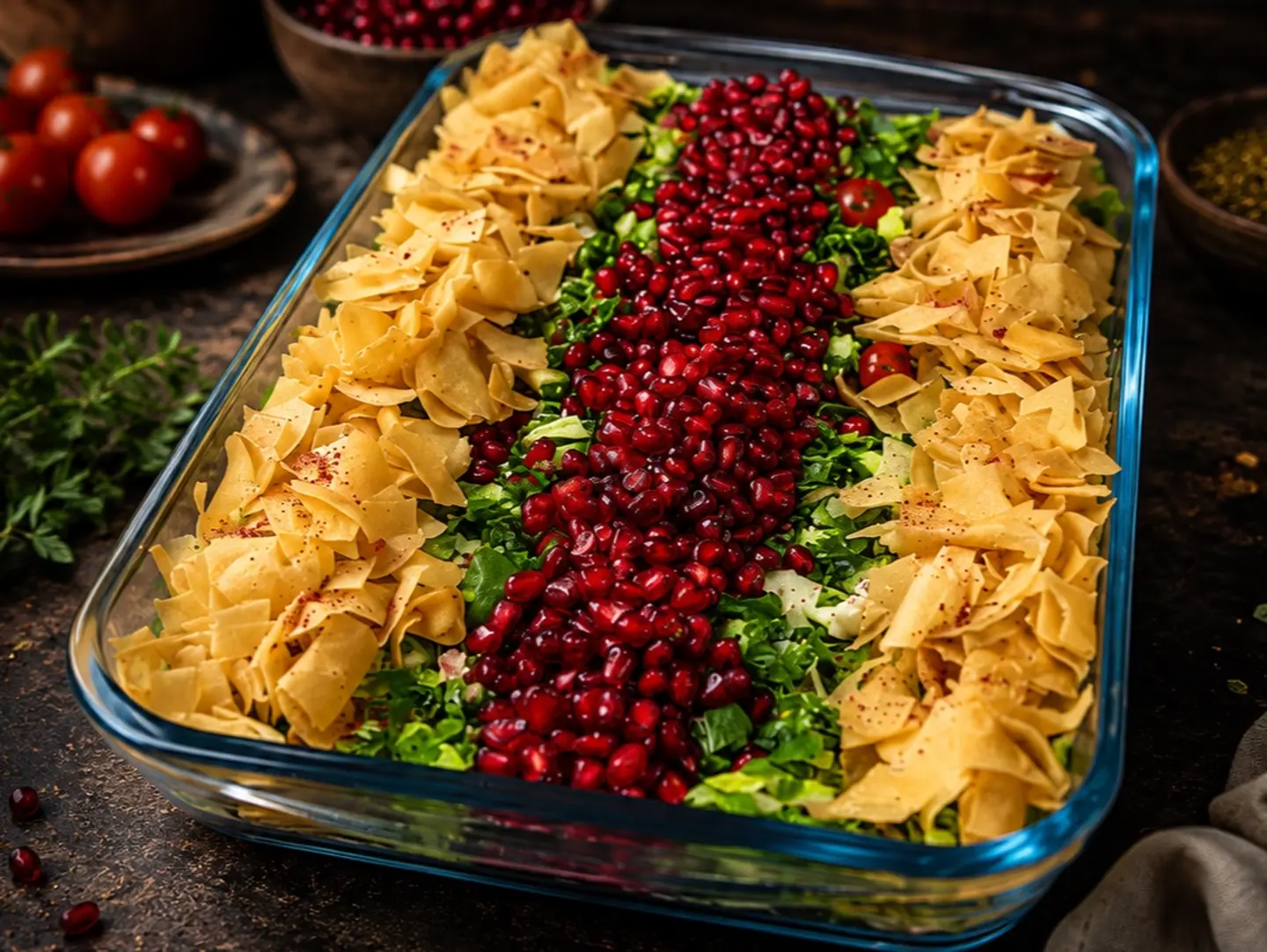 Fattoush Tray