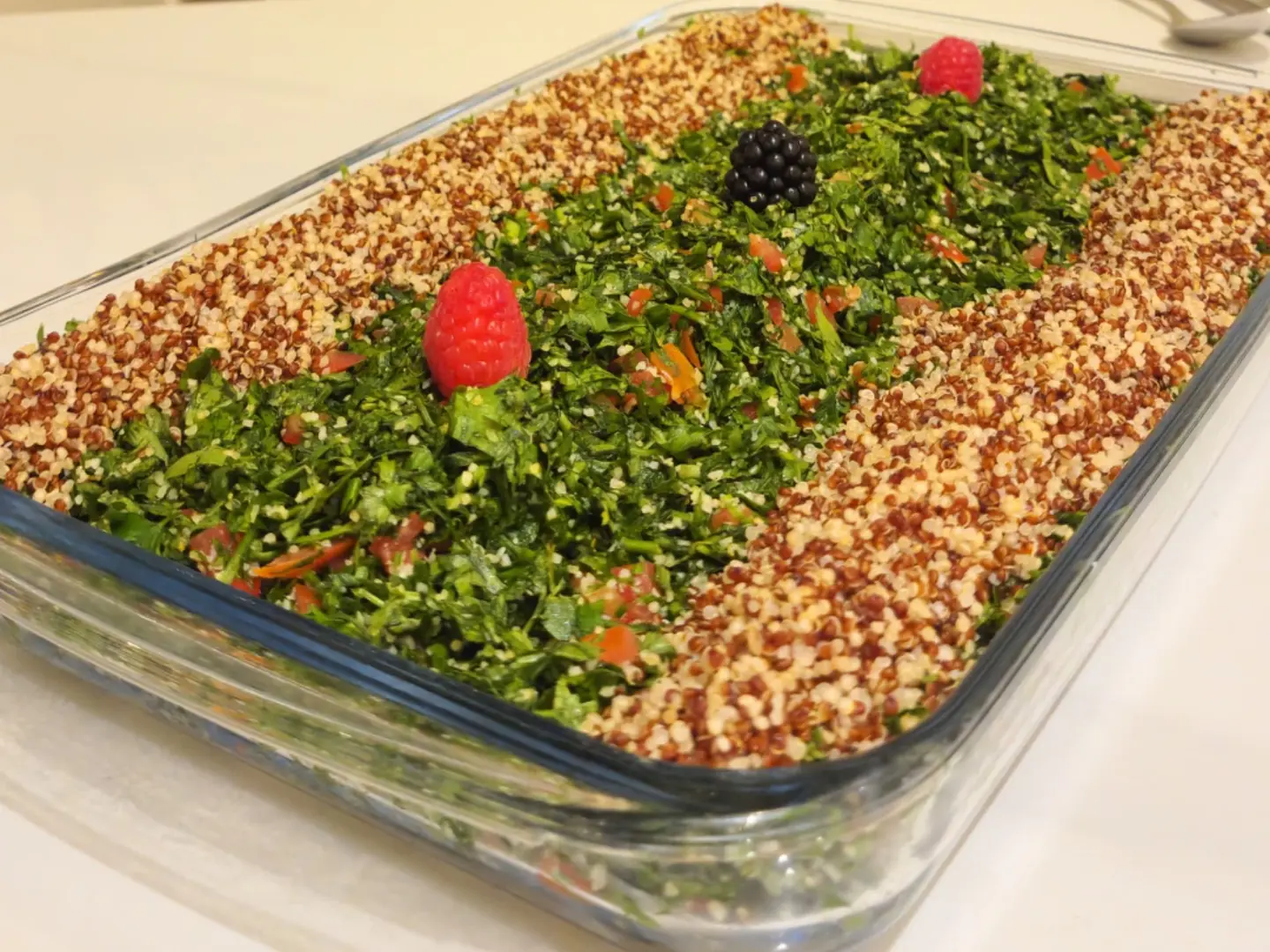 صنية تبولة بالكنوة