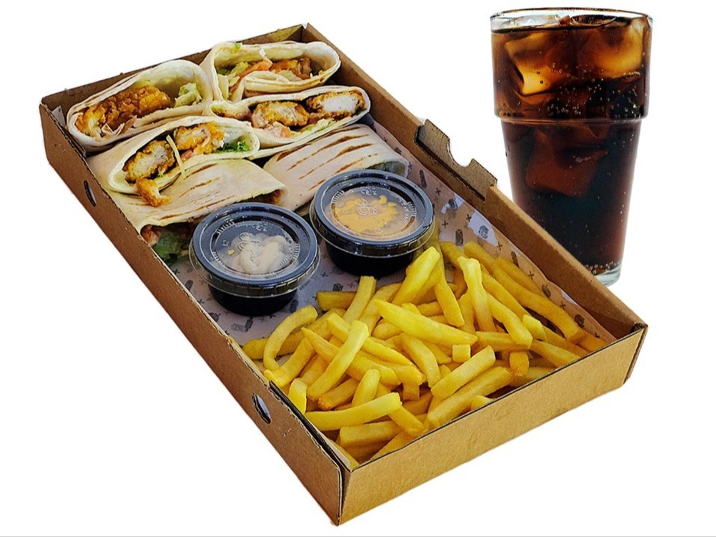 وجبة كرسبى عربى