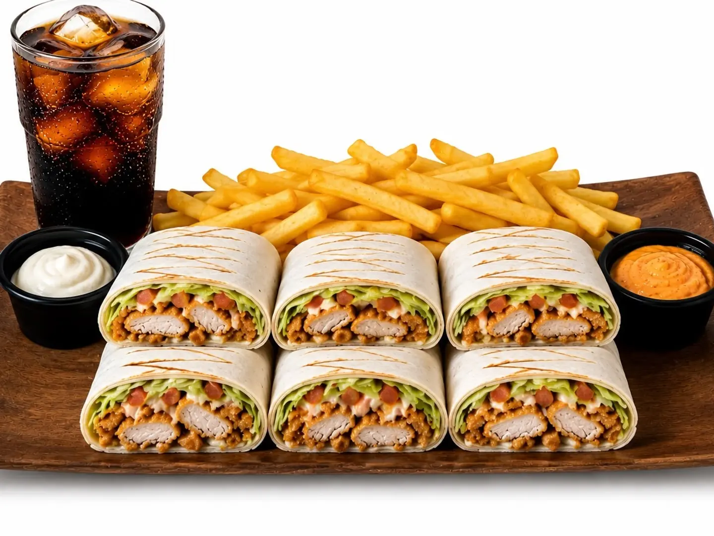 وجبة كرسبى عربى