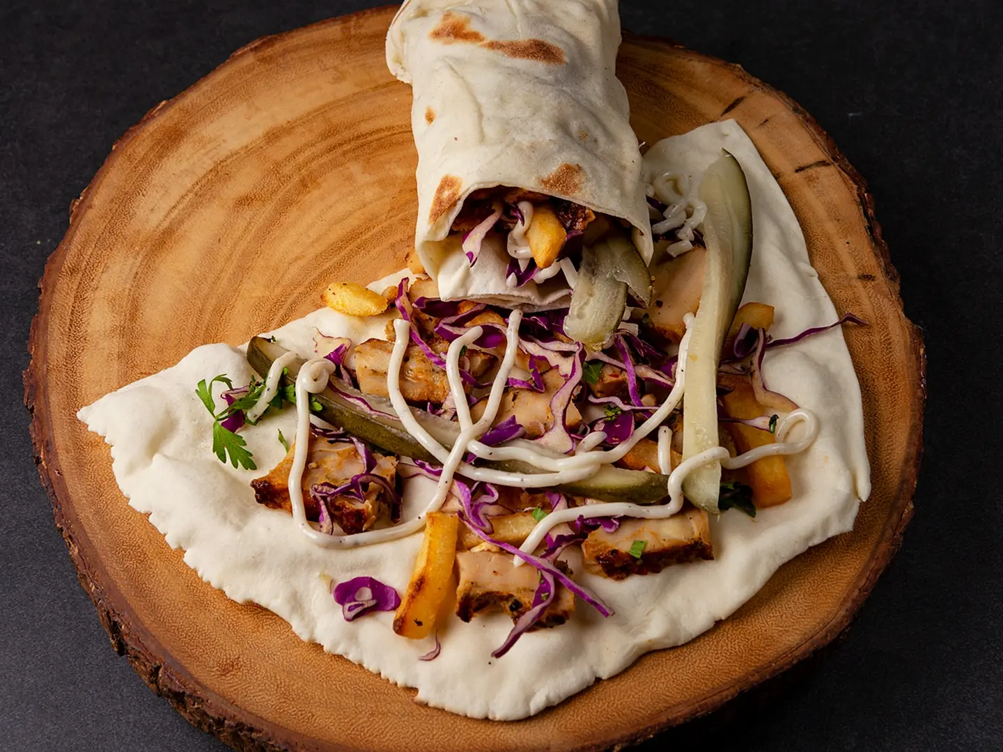 منقوشة شاورما تركية