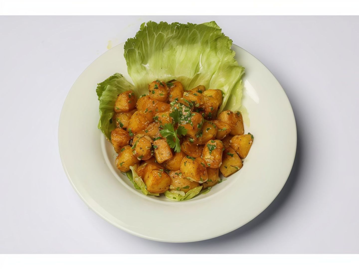 بطاط كزبرة