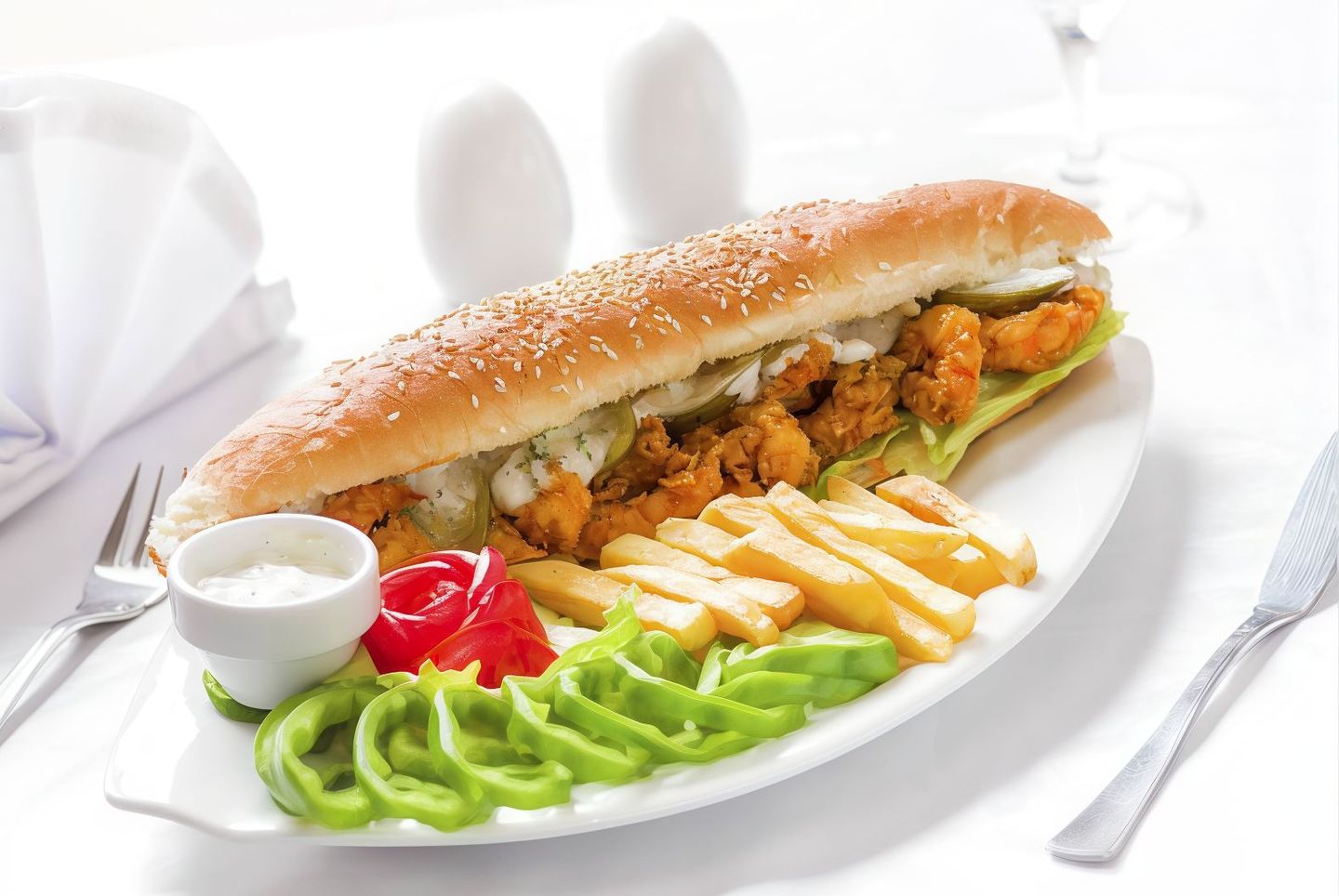 Shrimp Sandwich