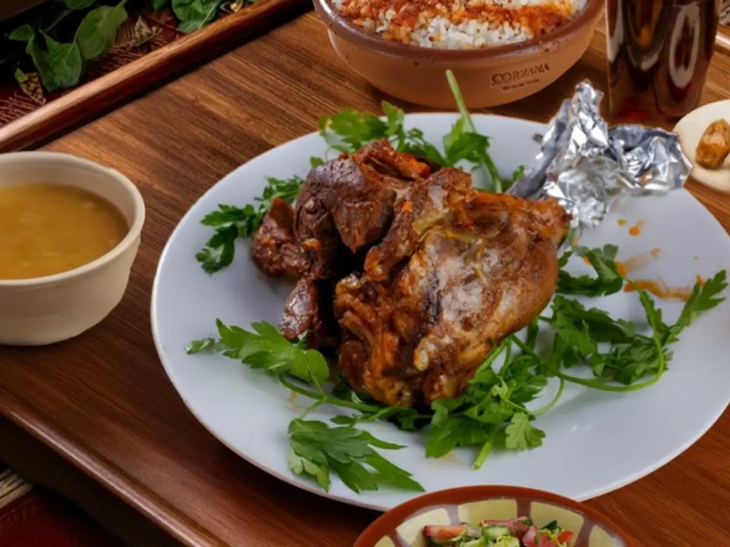 وجبة موزة ضاني