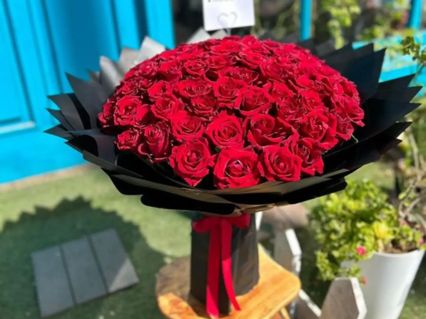 باقه احمر كبيره 1