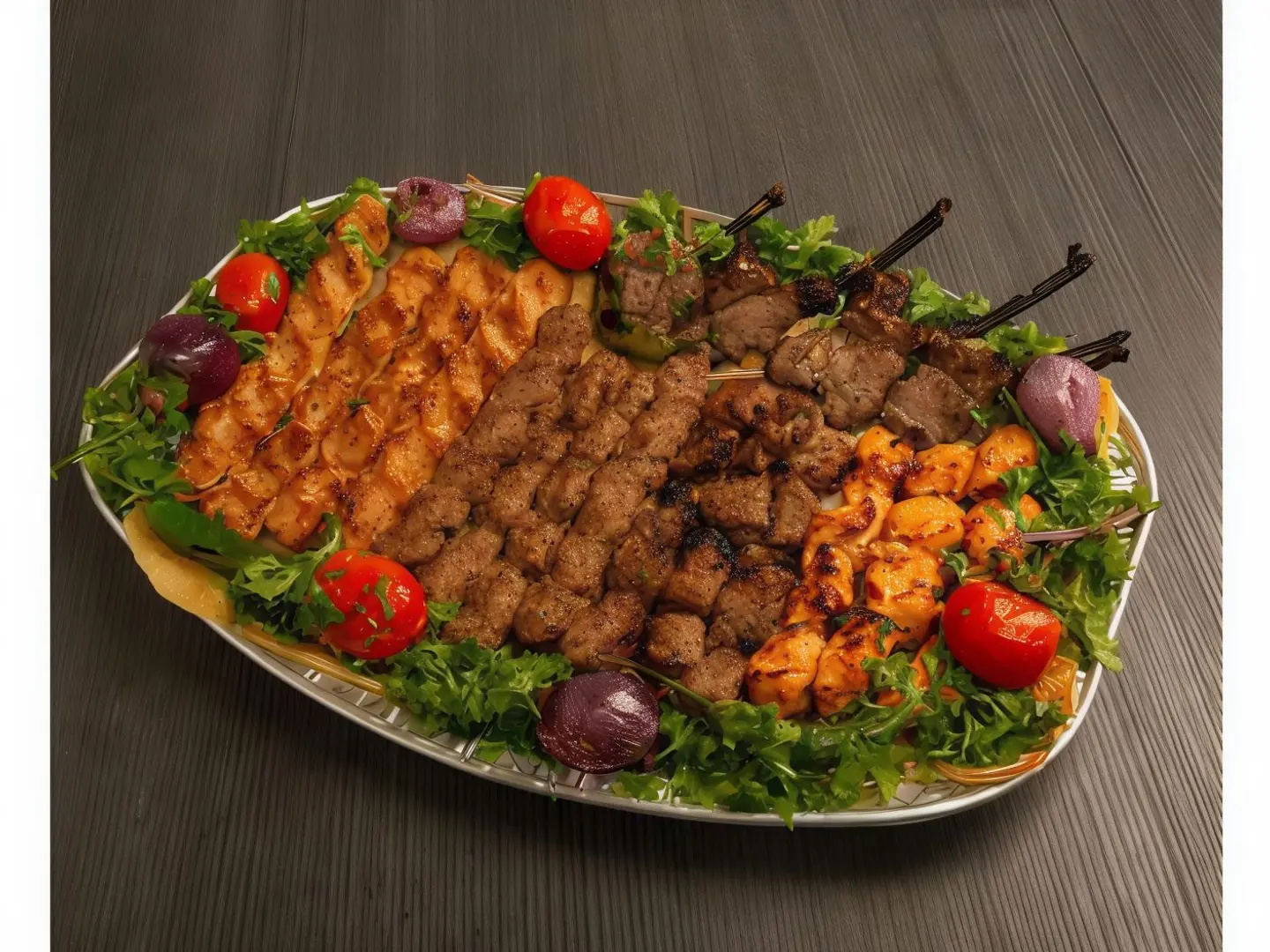 مشكل مشاوي 16 سيخ