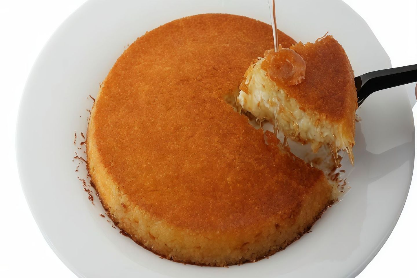 كنافة قشطة - وسط