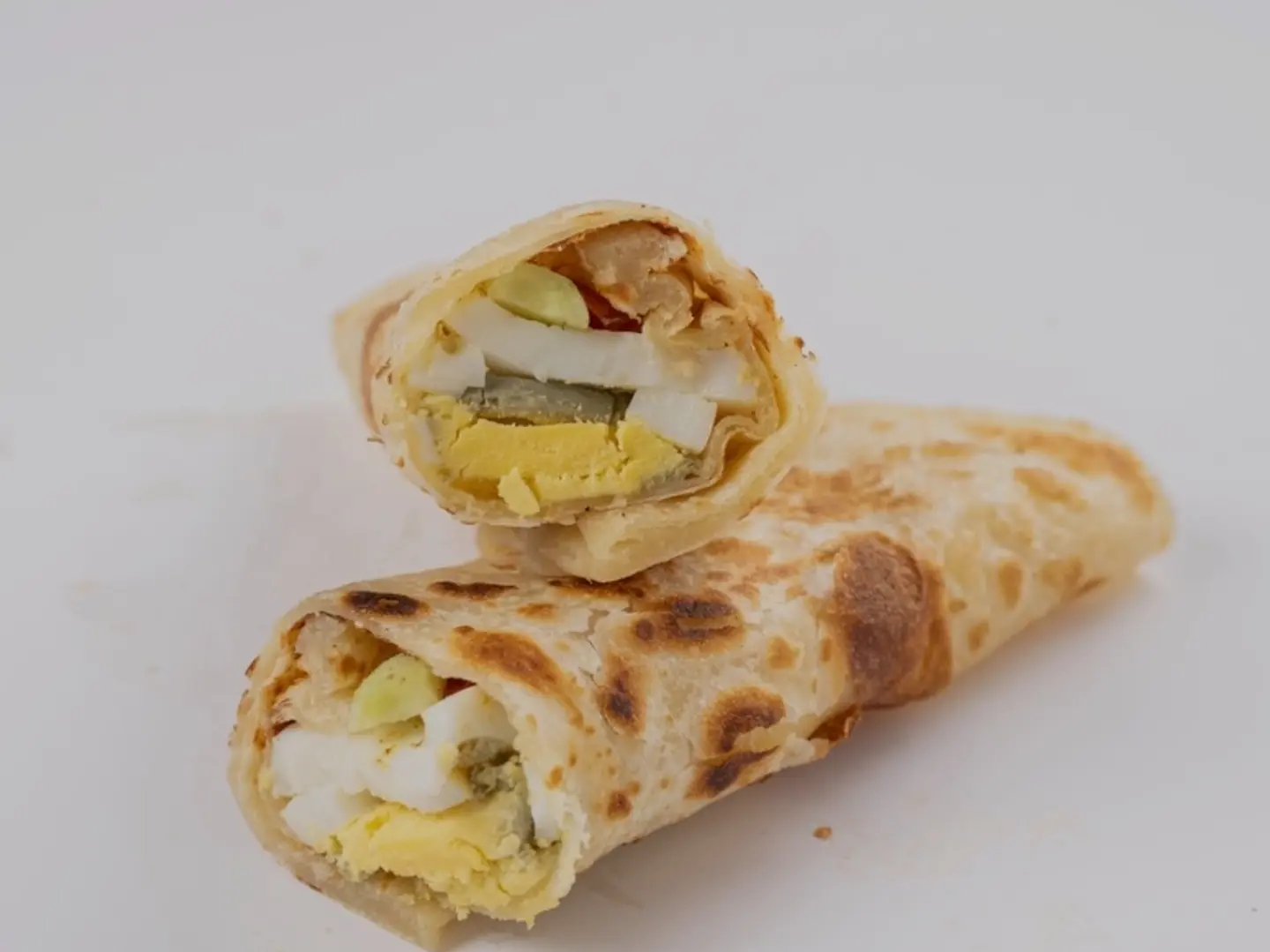 Chapatti With Boiled Eggs