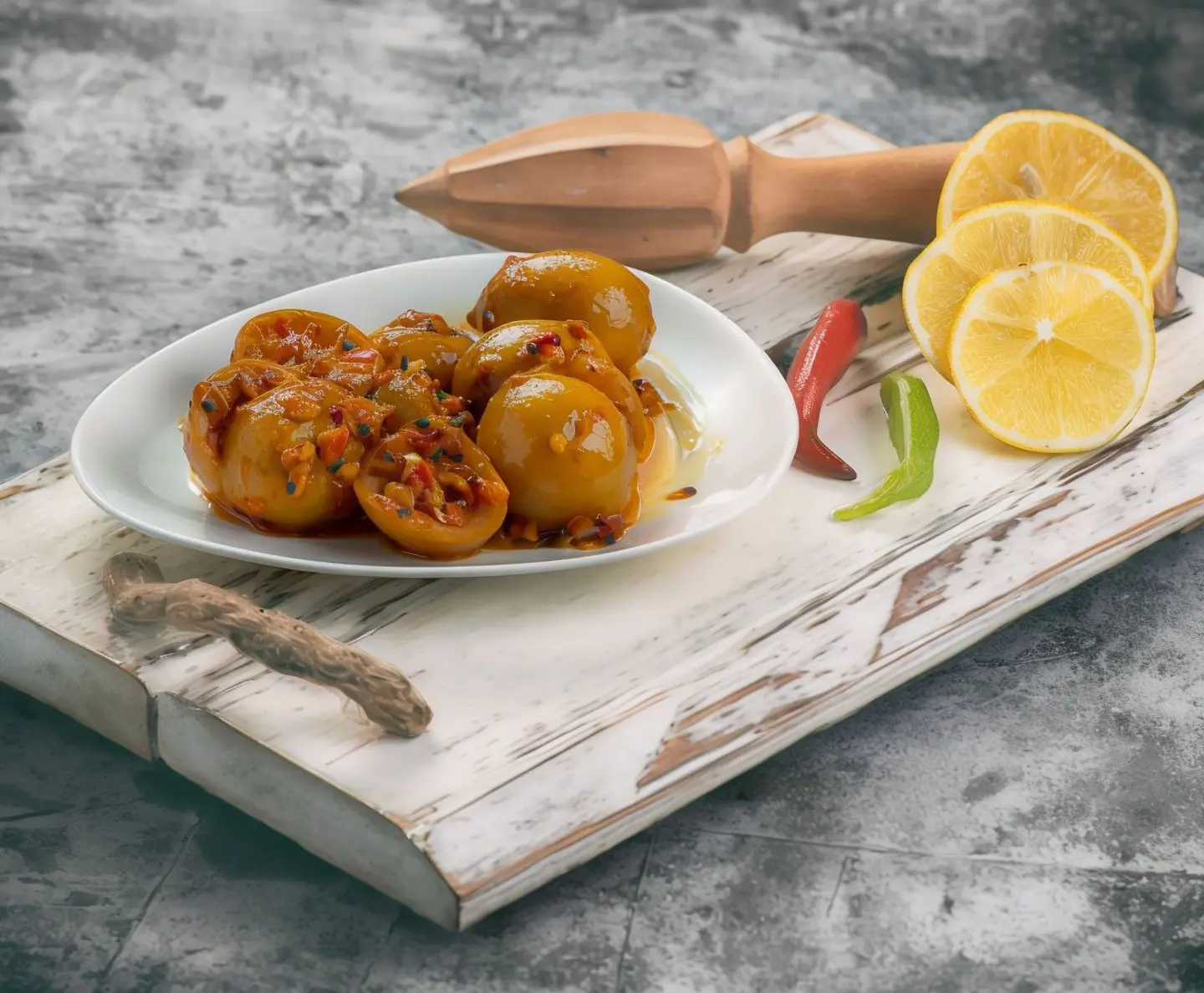 Spicy Lemon Pickle