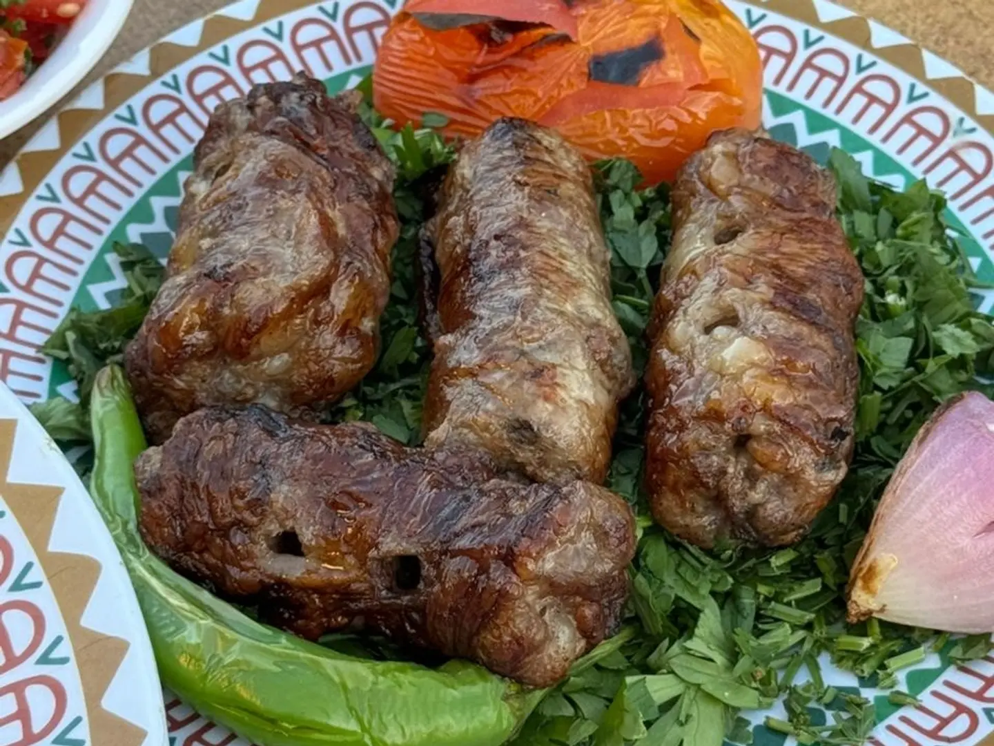 ثلث كيلو طرب مشوية