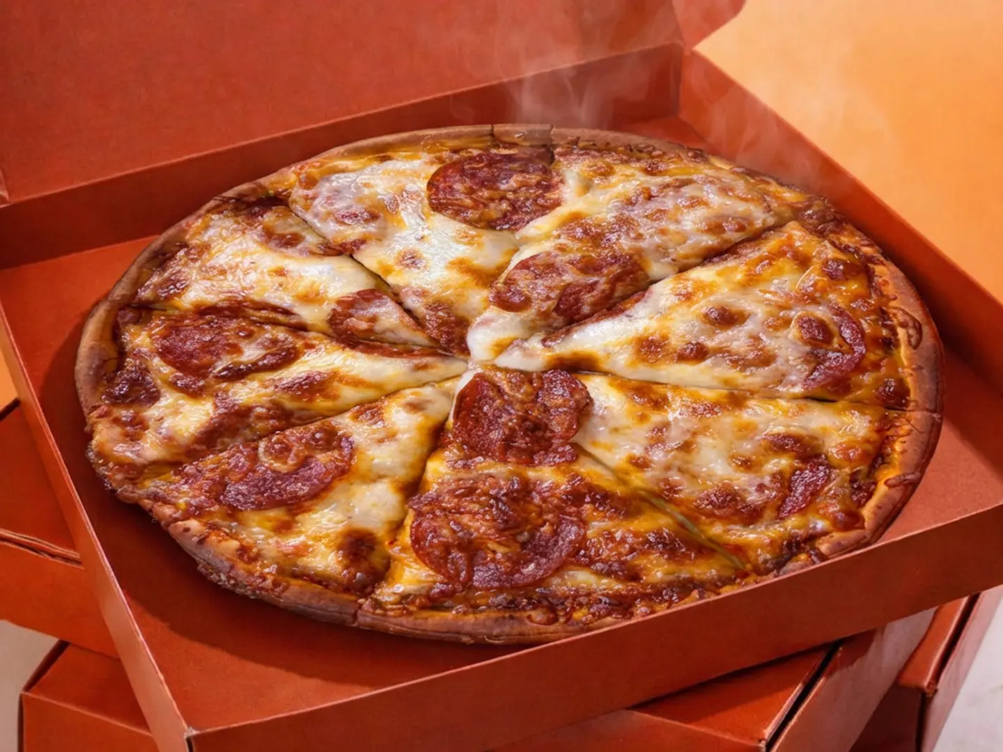 بيتزا بيبروني صغيرة