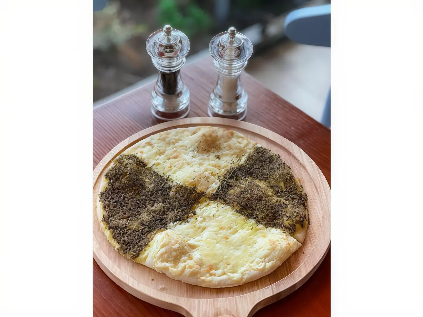 جبن قشقوان بالزعتر