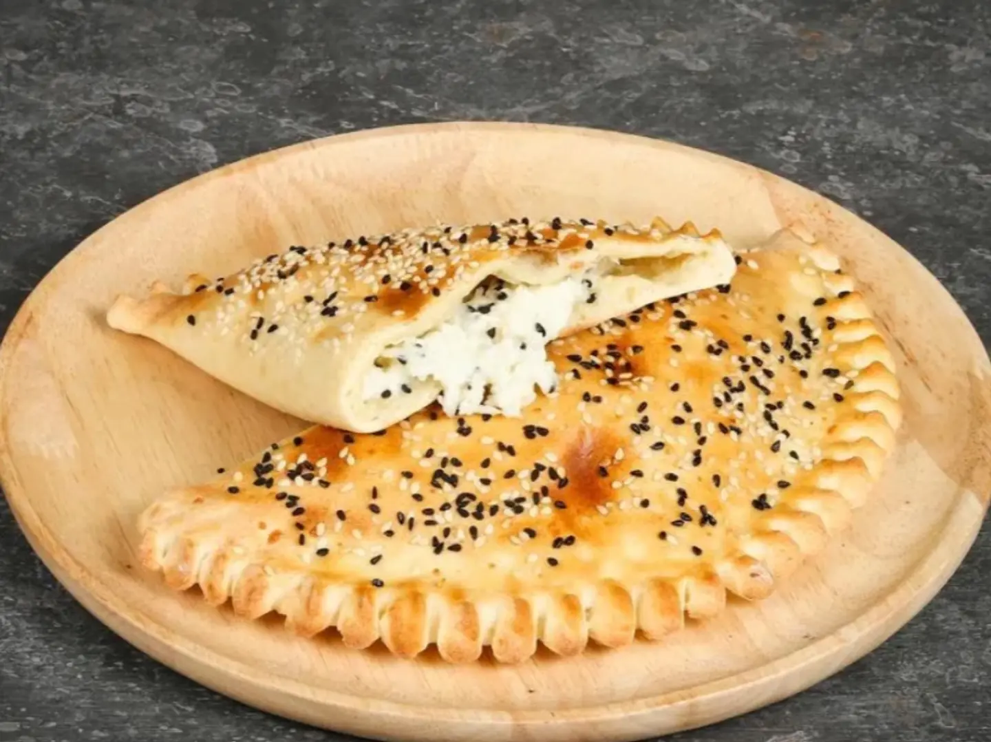 Kashkaval Cheese With Olives