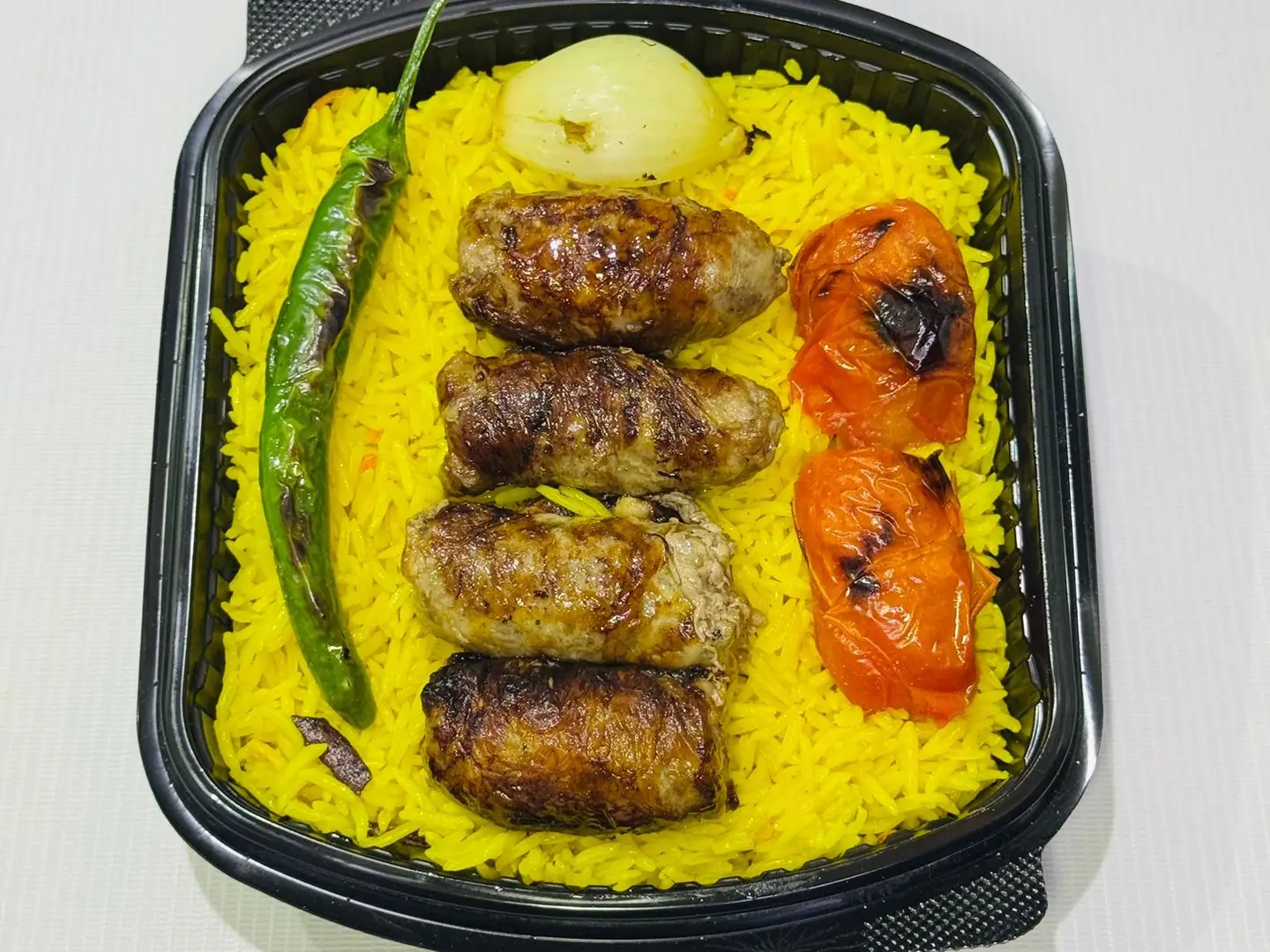 وجبة طرب مع ارز بسمتي