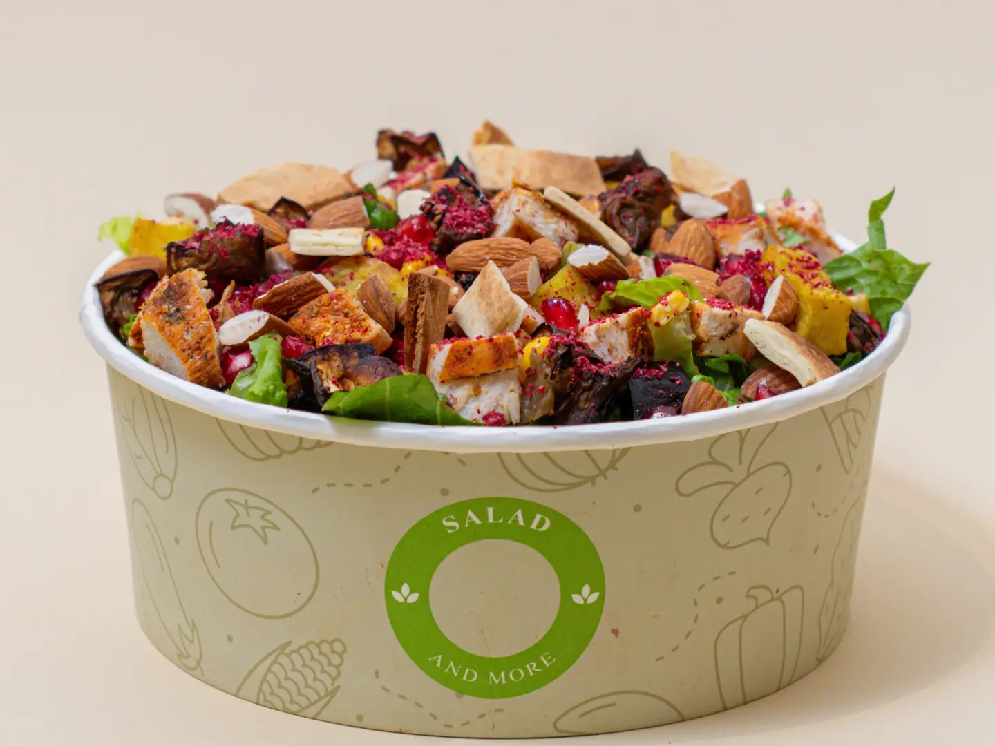 فتة باذنجان