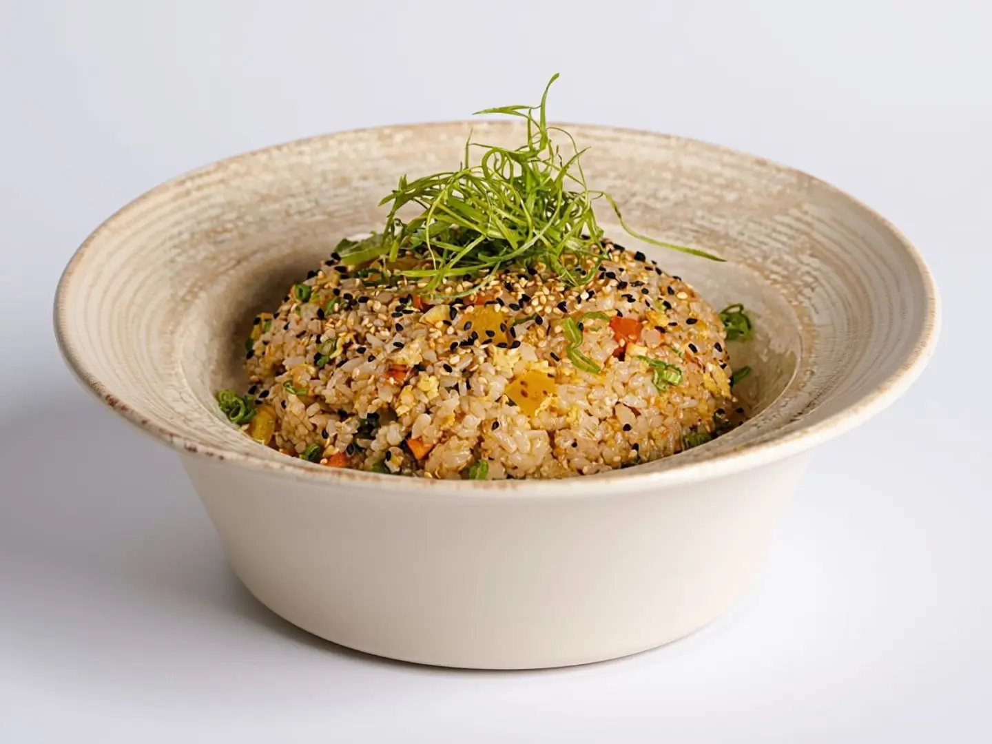 أرز مقلي مع البيض