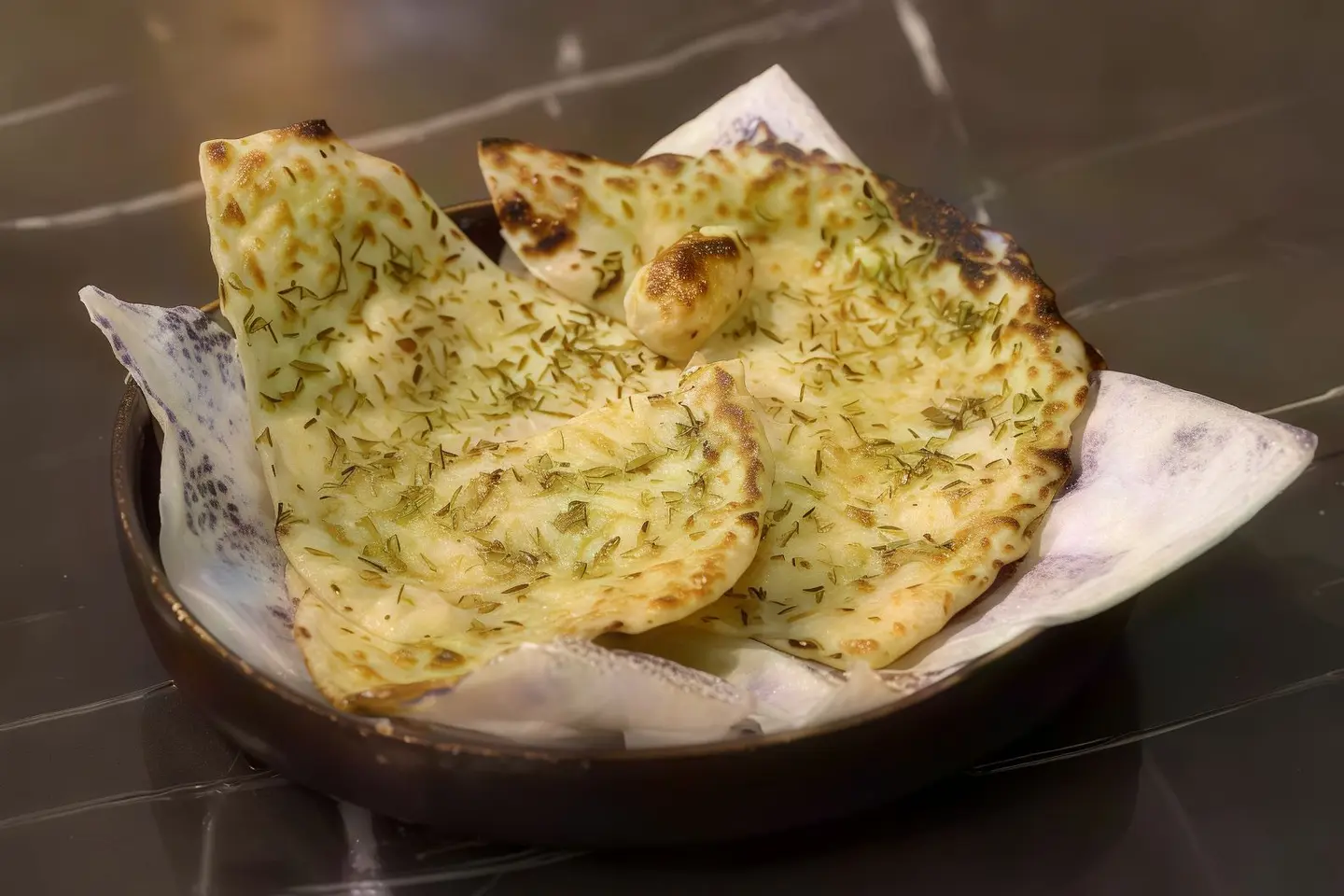فطاير ثوم نان