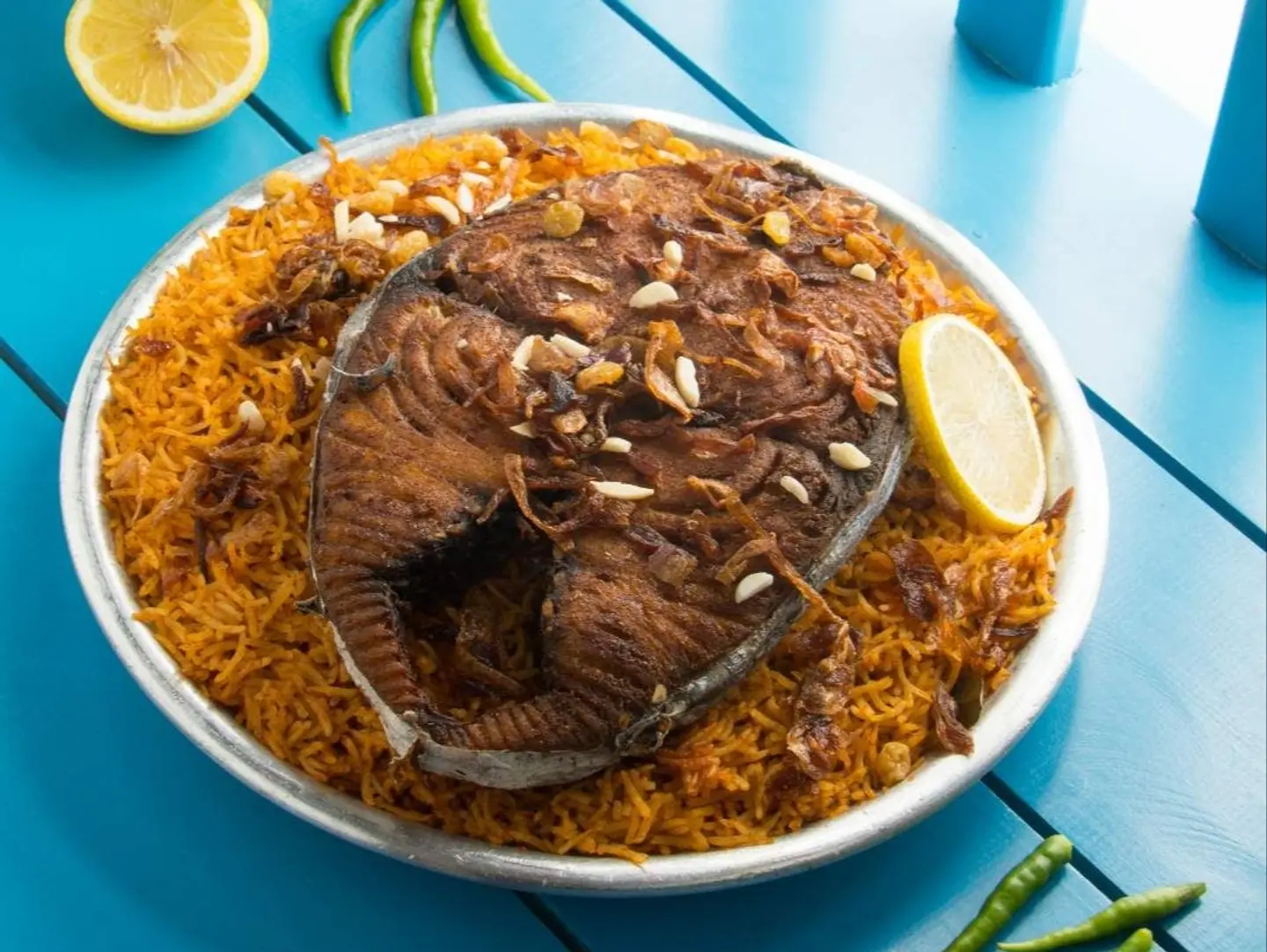Kan'ad With Rice - Biryani Rice