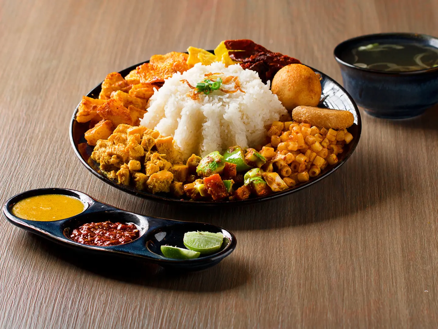 Nasi Shambor Economy   No Meatless  No Beanless