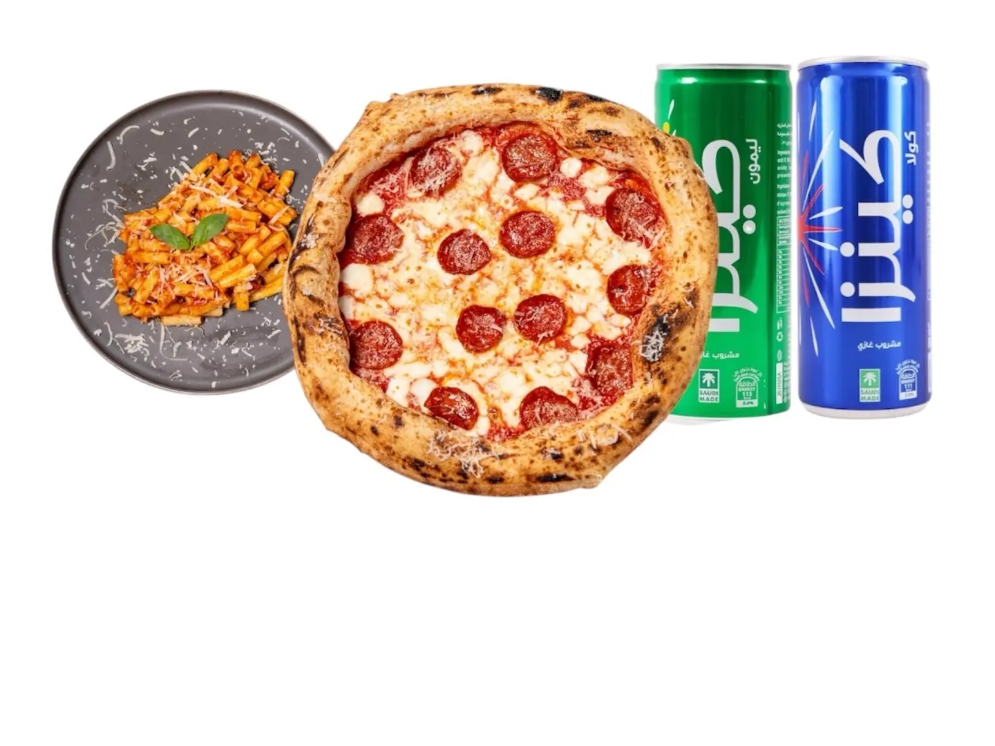 عرض الباستا الثنائي