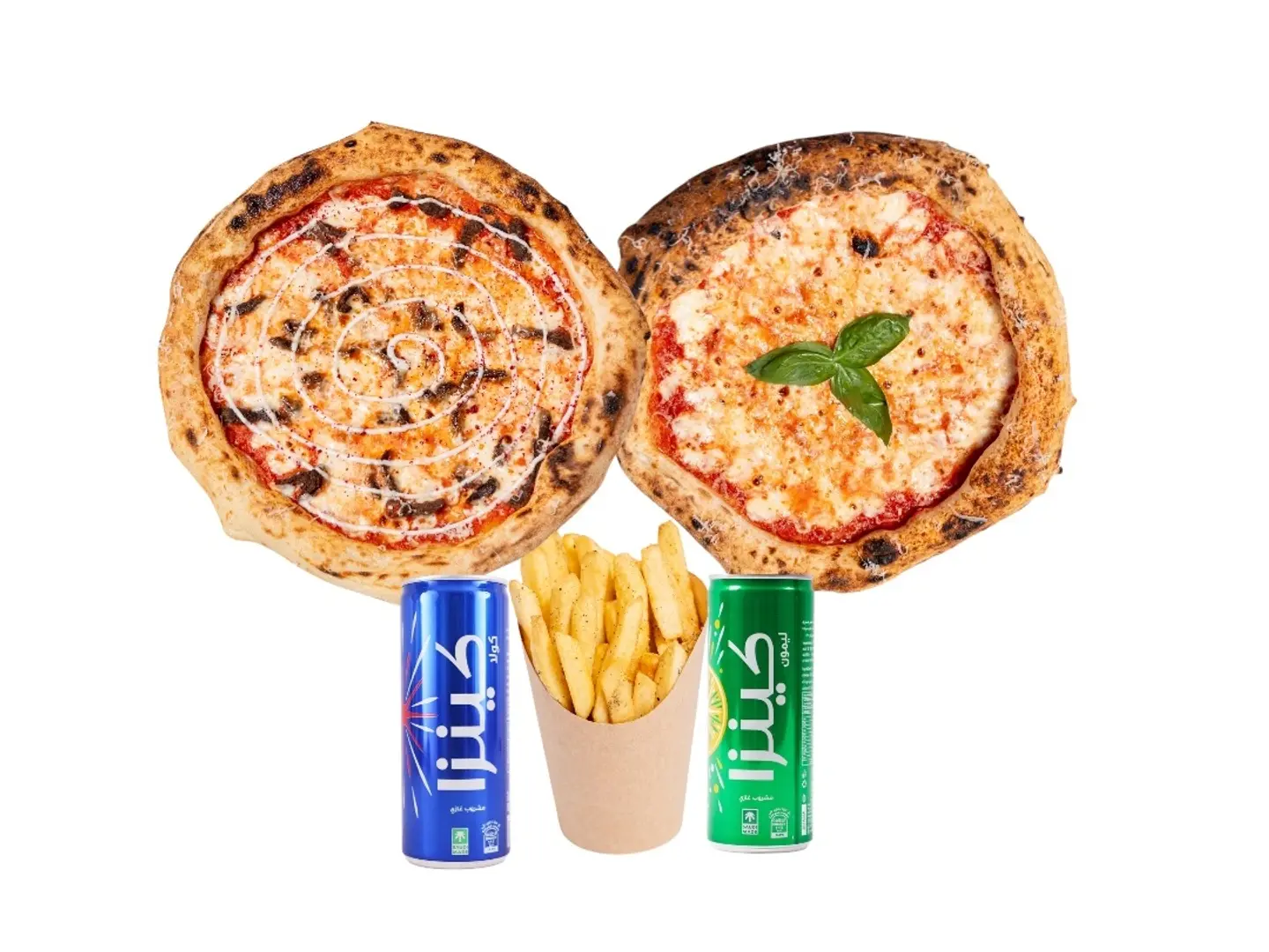 عرض البيتزا الثنائي