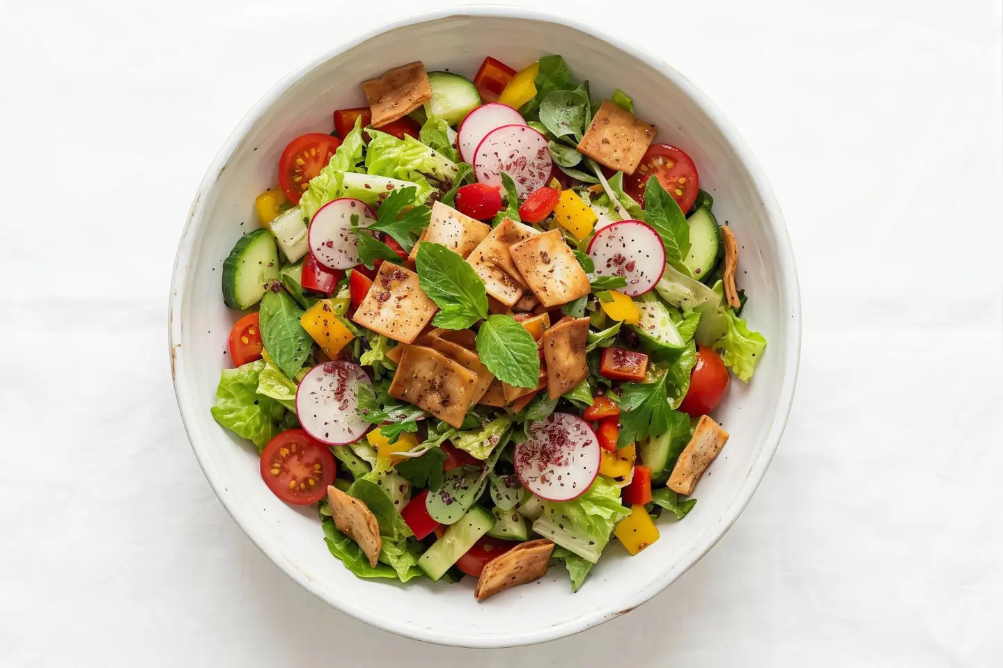 سلطة الفتوش