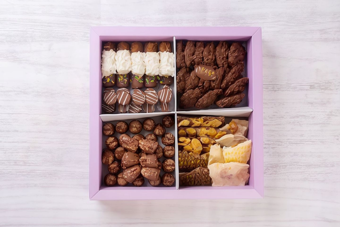 Mixed Chocolate Box  - Acrylic