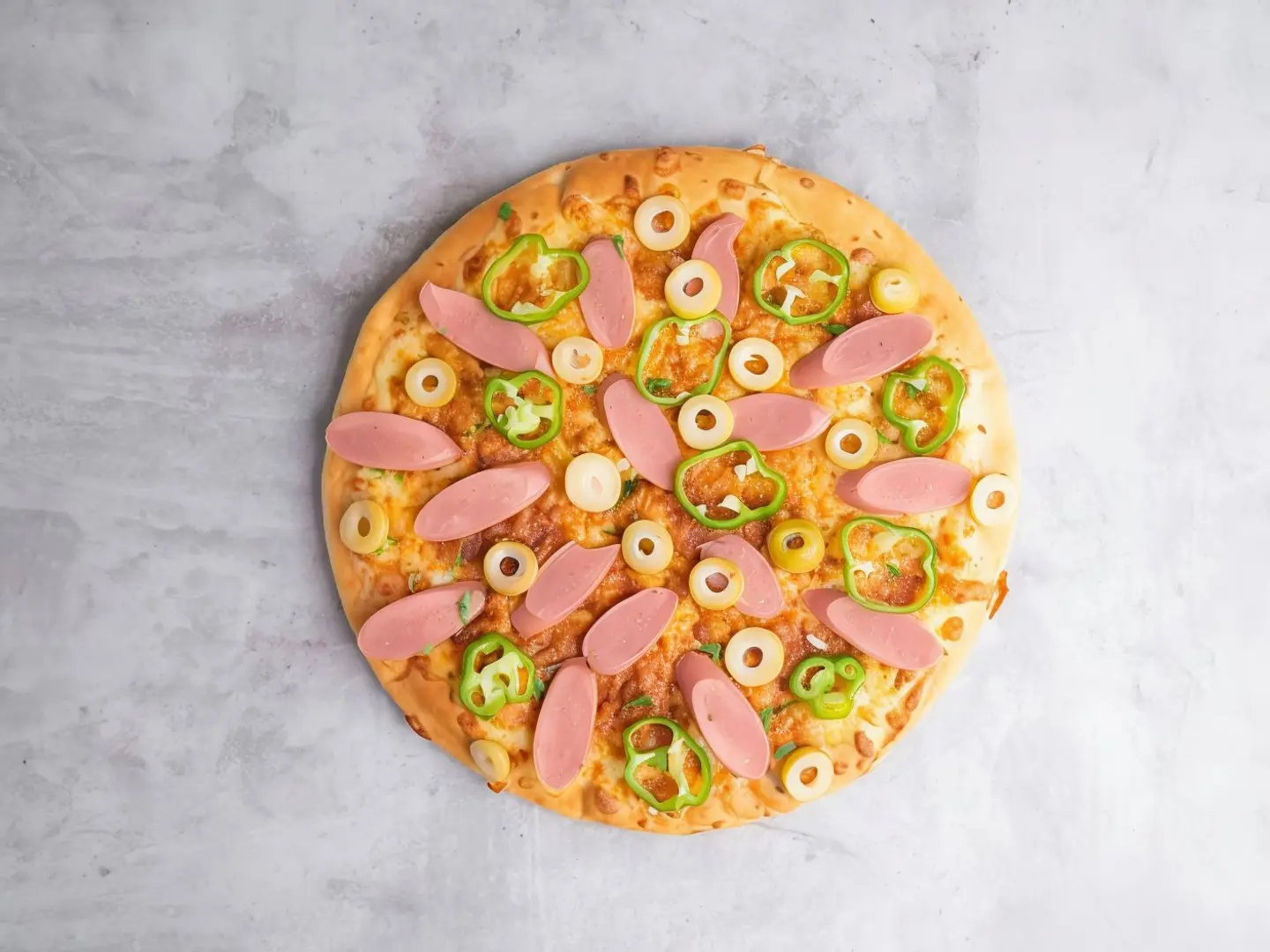 Hotdog Pizza