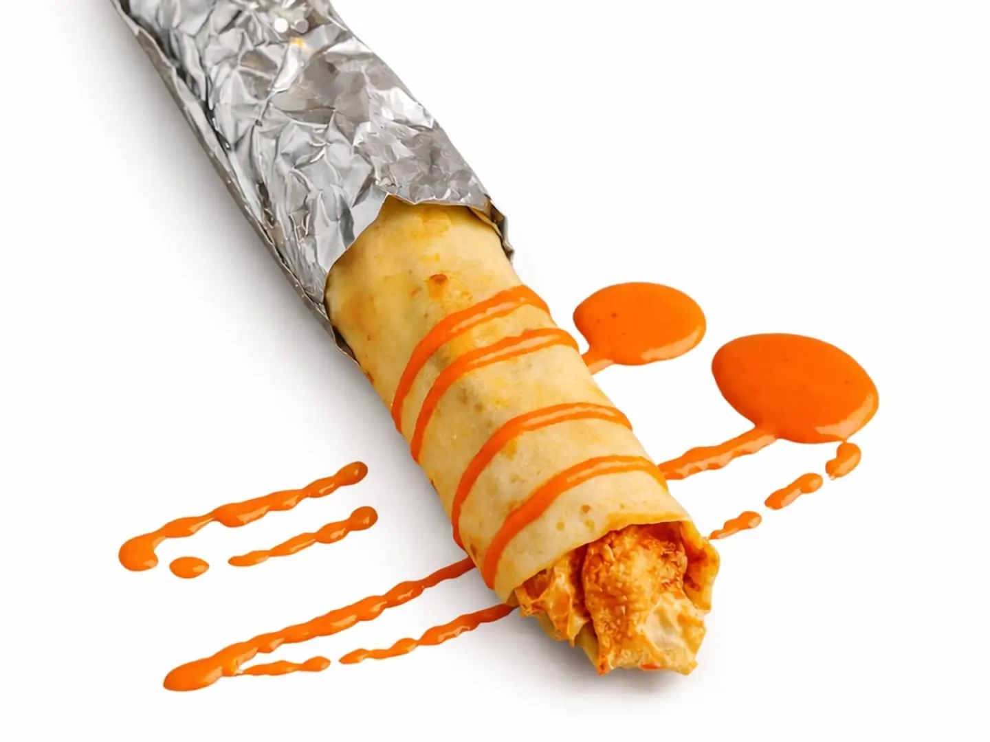 A Small Regular Shawarma With Cheese