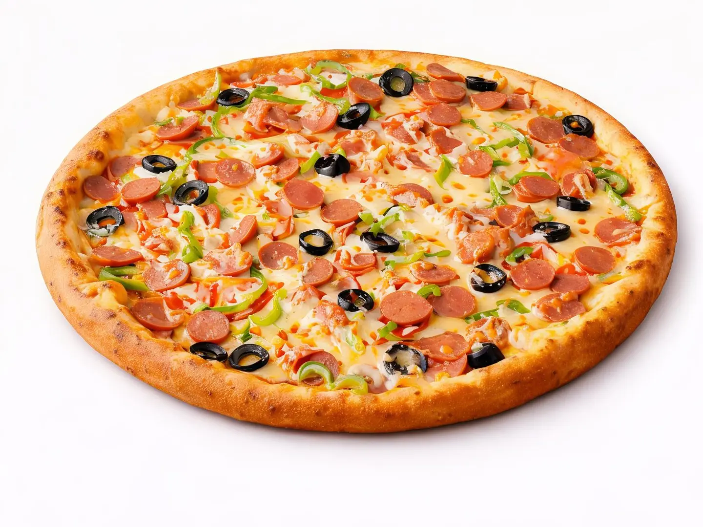 بيتزا نقانق