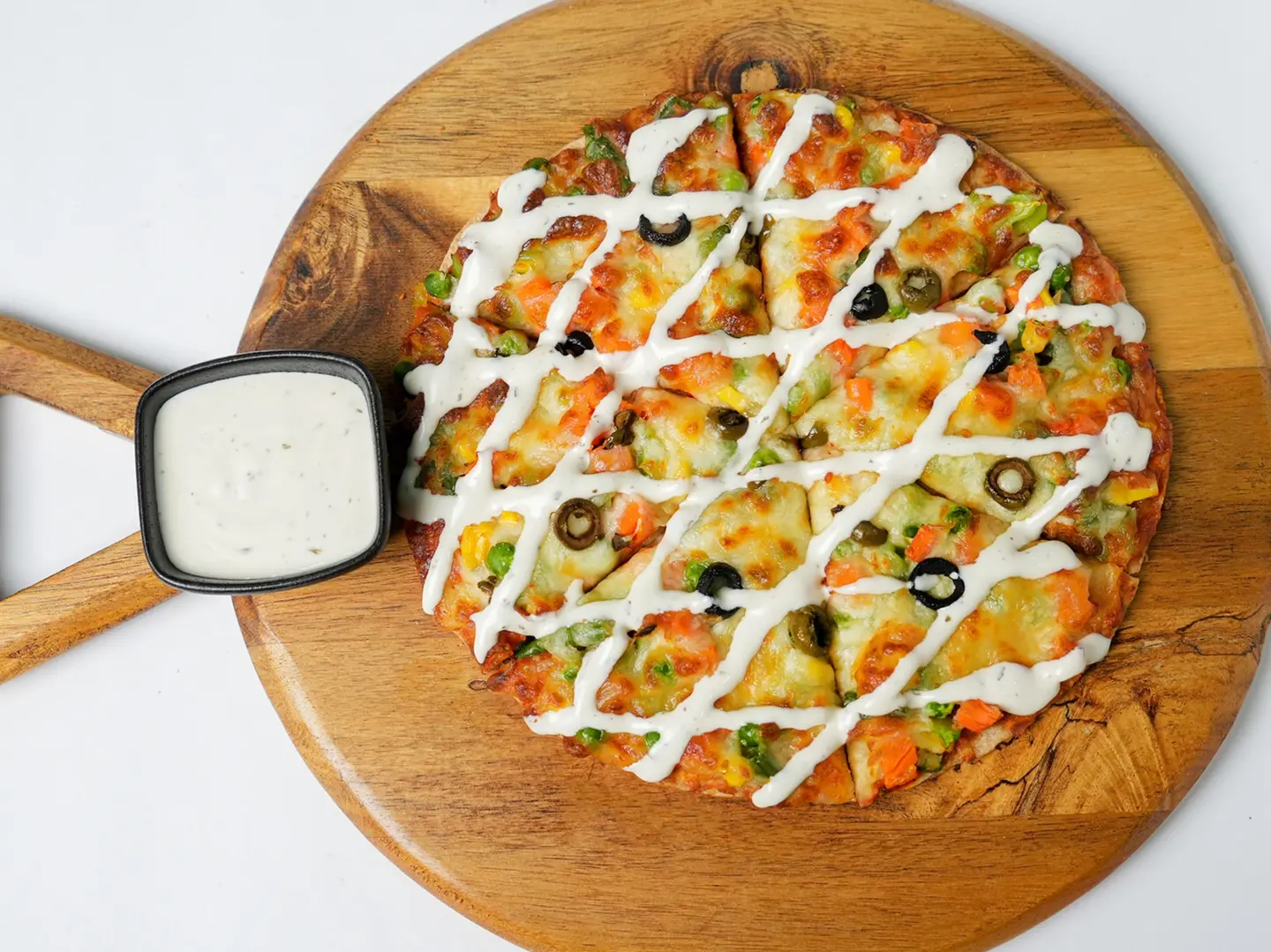 Ranch Sauce Pizza