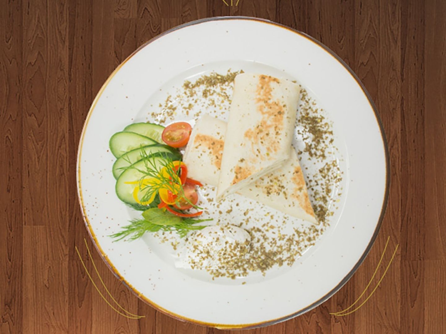 Labneh And Thyme Sandwich