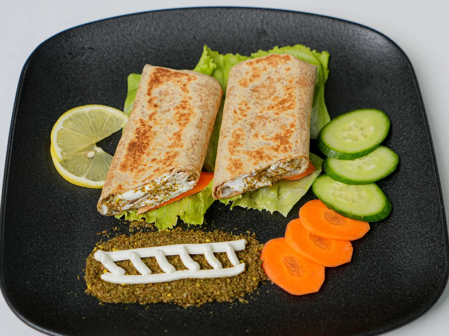Labneh Zaatar Sandwich