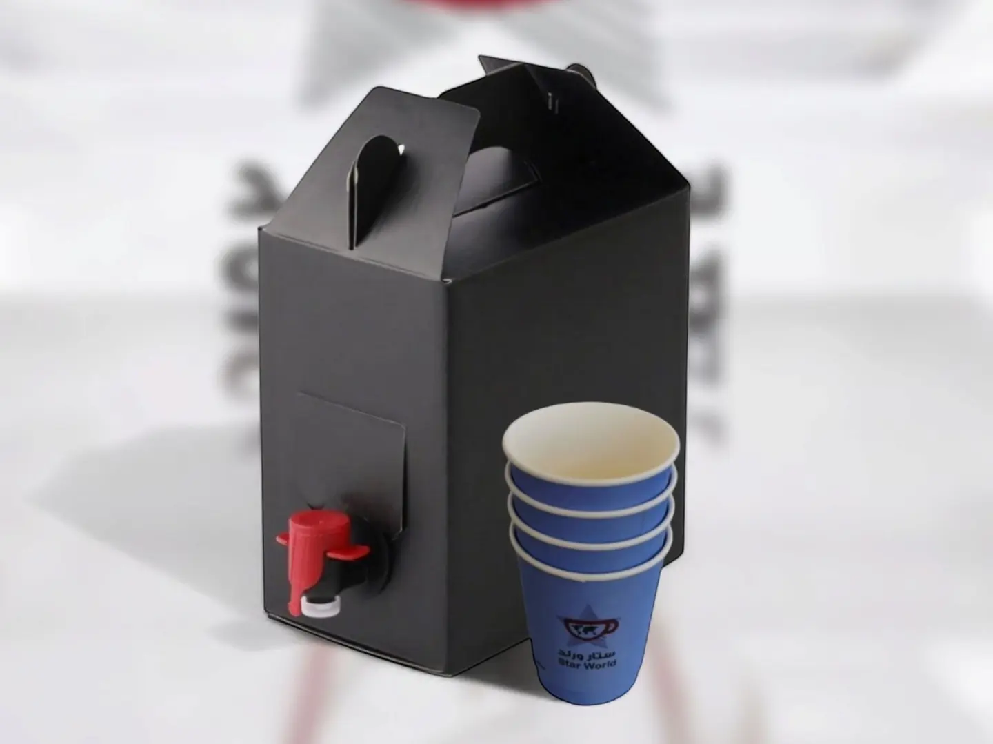 Ethiopian Coffee Box   4 Cups