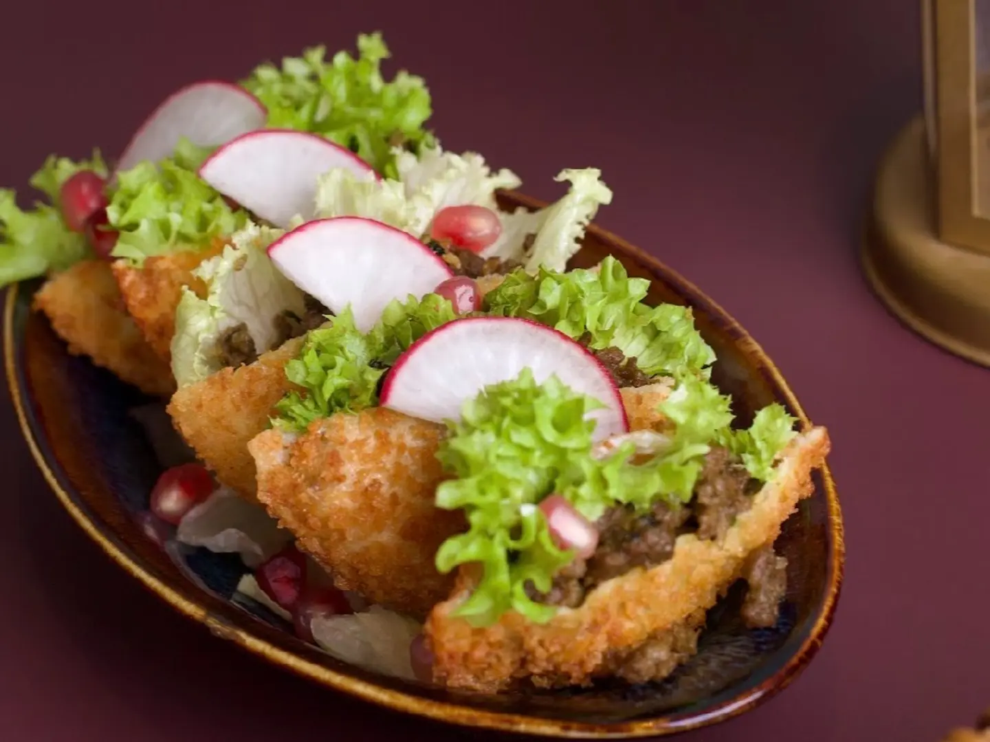 توست باللحم المفروم