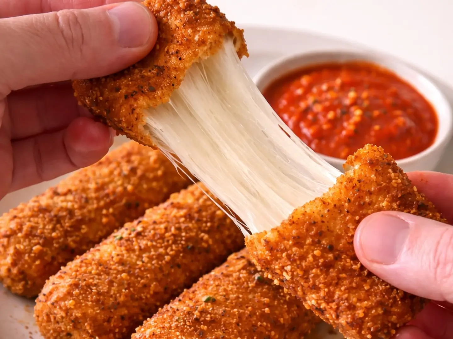 اصابيع الموزاريلا