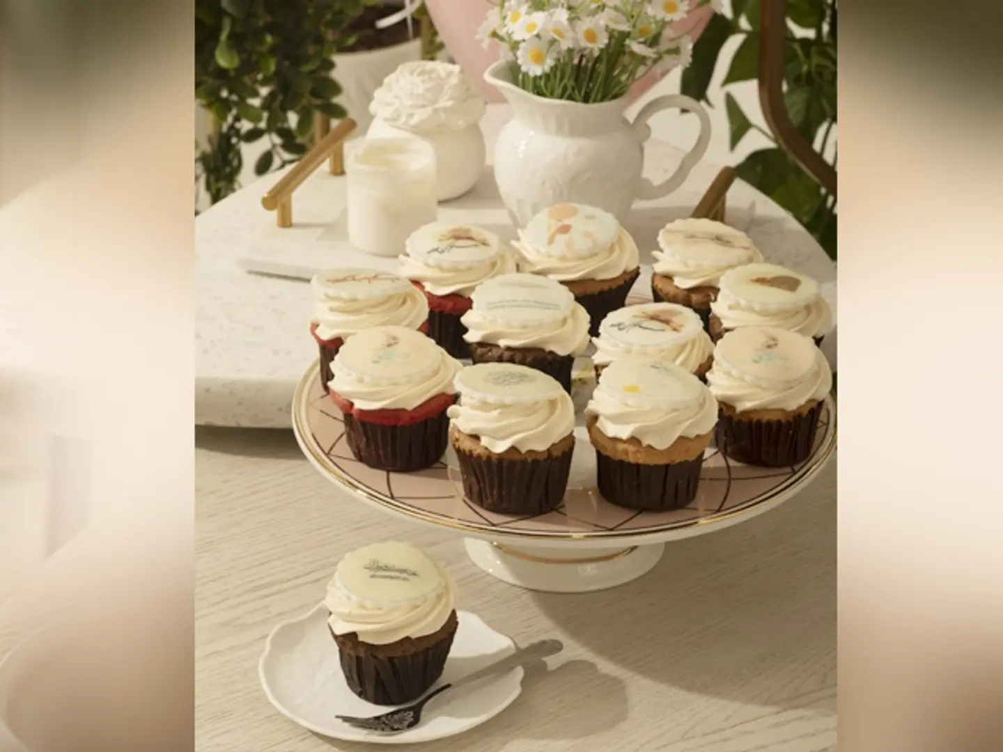 كب كيك العيد